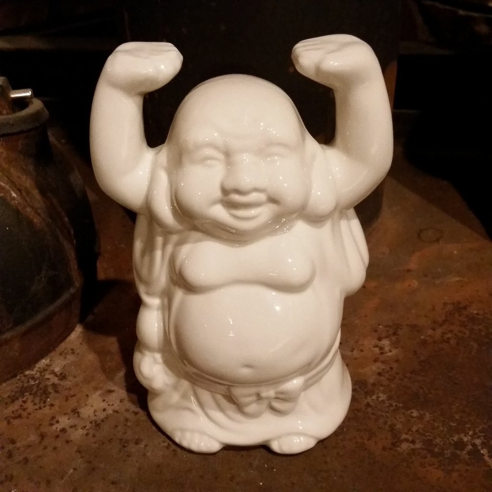 Benihana Happy Buddha Ceramic Figurine